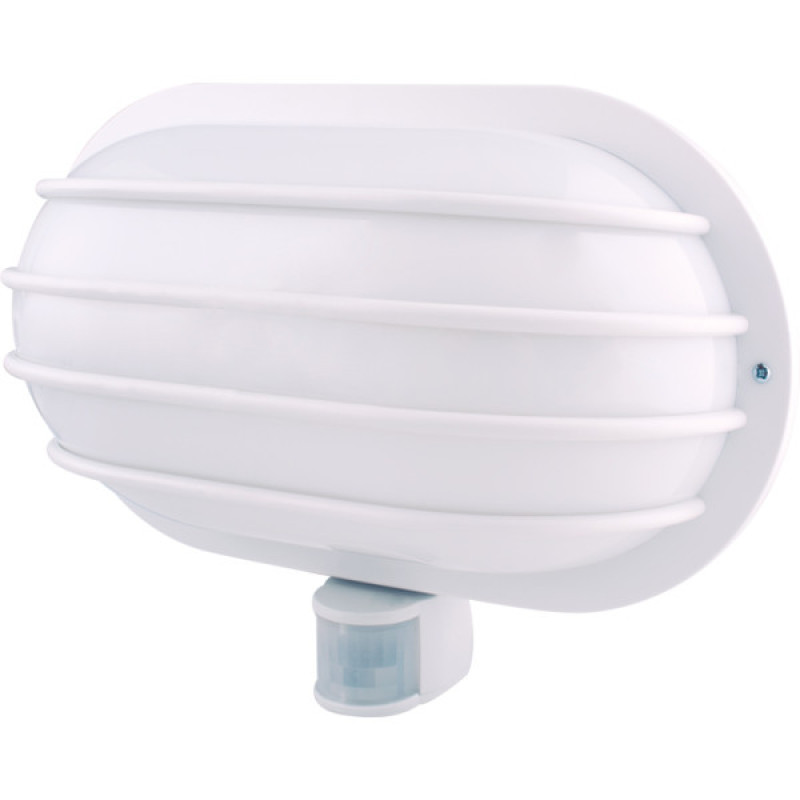 Настенный светильник E.Next e.sensor.lum.69.e27.white(белый) с датчиком движения 180° IP44 белый (s061026)