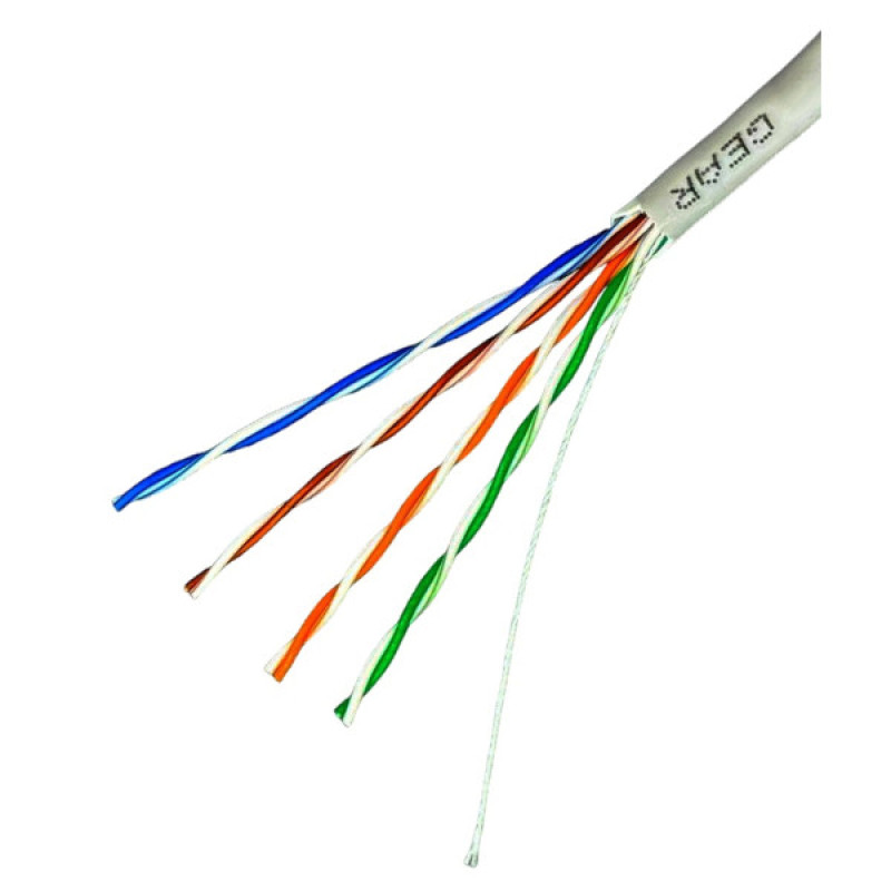 Сетевой кабель витая пара GEAR CAT.6 UTP-COPPER-4Px2x0.51 REELEX (305 м.)