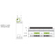 Циклічне реле часу NOARK Ex9TR C 1CO 1CO 12-240В AC/DC (111729)