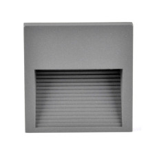 Светильник для подсветки лестницы/коридора Goldlux 313751 Q9 LED 1x3W 4000K 50Lm IP44 графитовый