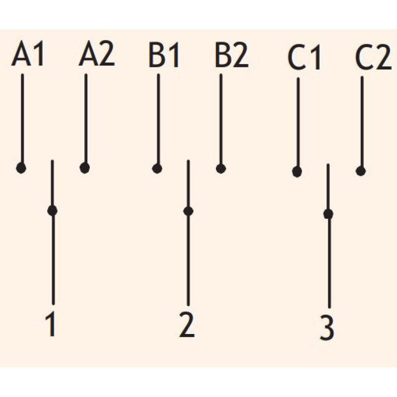 Кулачковый переключатель ETI 004773126 CS 100 53 U (3p «1-0-2» 100A)