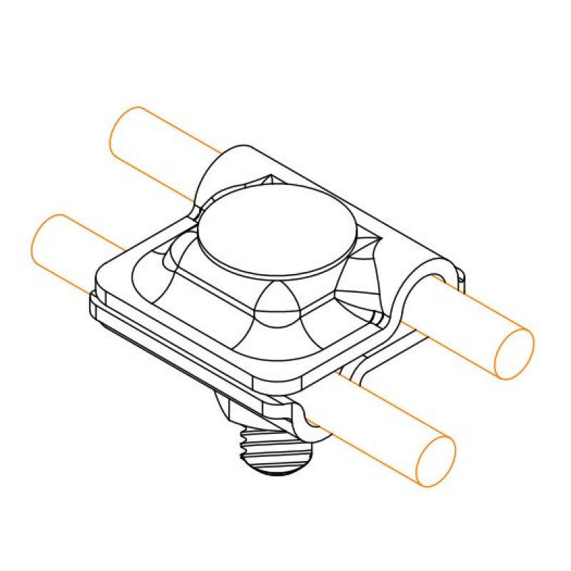 З'єднувач з гайкою Leo Lightman Vario StZn (201021)