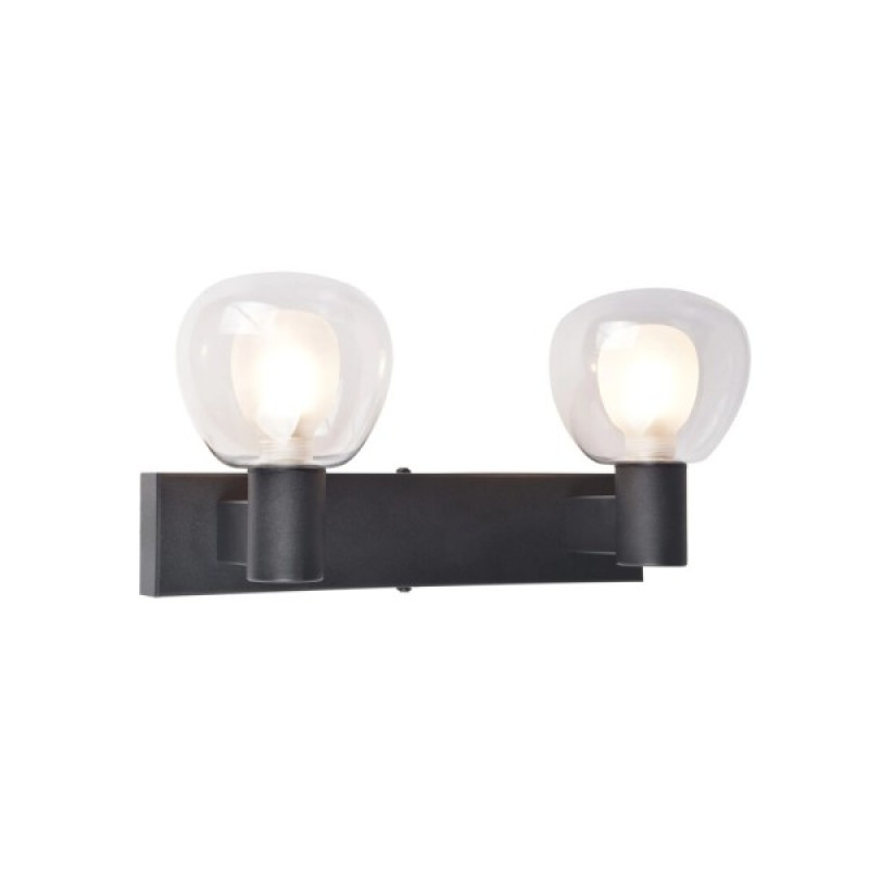 Бра, настенный светильник Goldlux 336026 Pola G9 2x5W IP44 черный