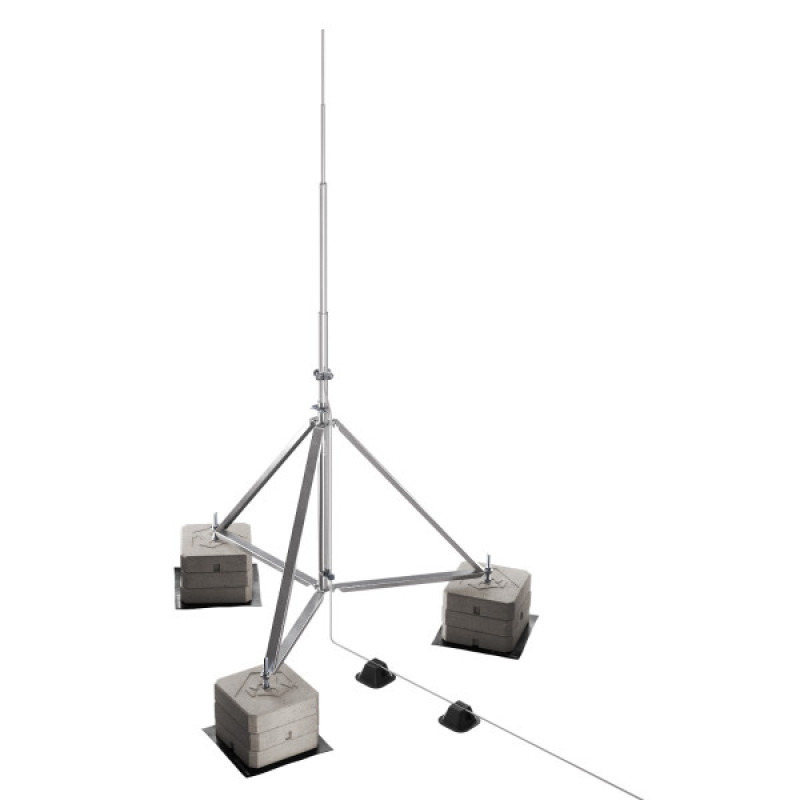 Блискавкоприймач з триногою Leo Lightman 8м Al/Ni (408806)