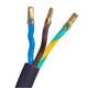 Вилка со шнуром E.Next e.wire.plug.black.0,75 3х0,75 1,2м черный (l020012)