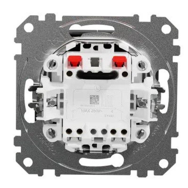 Выключатель для жалюзи Schneider Electric Sedna Design & Elements черный SDD114104