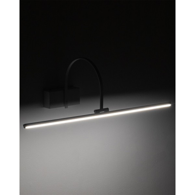 Підсвітка для картин, бра, настінний світильник Nowodvorski 11958 Artline LED M 1x6W 3000K 410Lm IP20 чорний