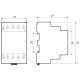 Контактор Promfactor MCF3 40A 2NO 2NC 230В (MCF34022230)