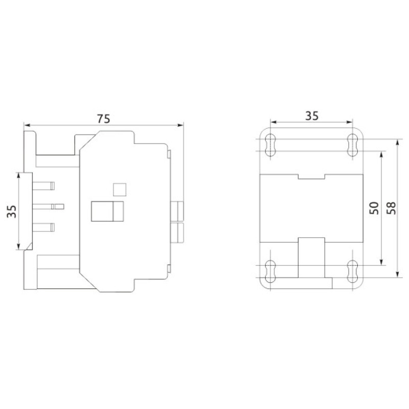 Контактор Promfactor FC-1/16А 1NC AC400В (FC11016400)