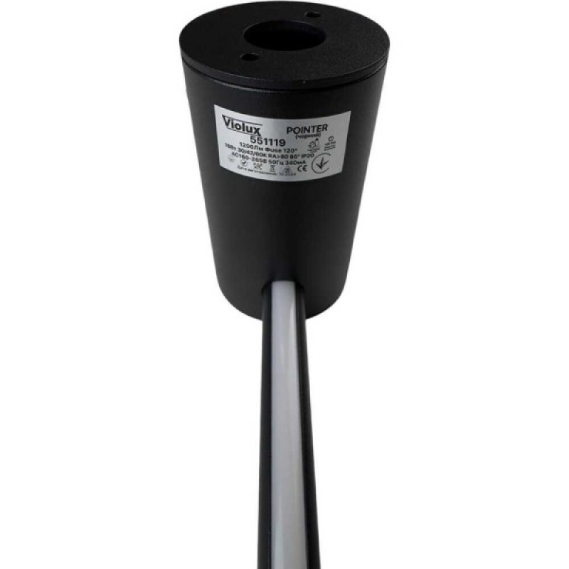 Светильник настенный Violux POINTER 16W 3000/4200/6000K 1200Lm IP20 черный ( 551119 )