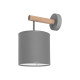 Бра, настінний світильник TK Lighting 4110 Deva graphite