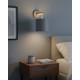 Бра, настінний світильник TK Lighting 4110 Deva graphite