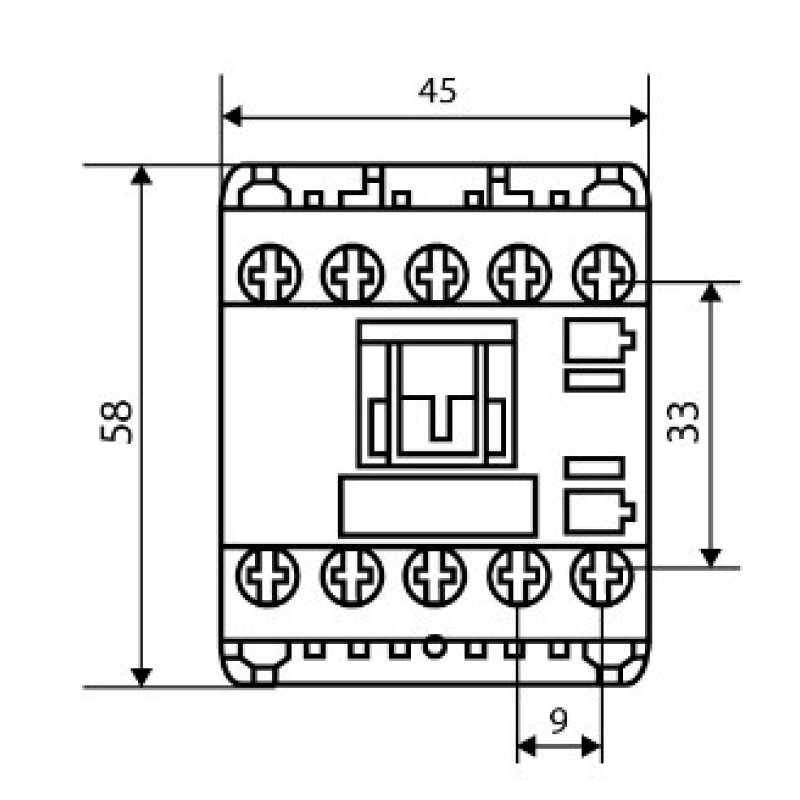 Мініконтактор Аско-Укрем ПМ 0-12-01 M7 220В LC1-K1201 (A0040010040)