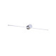 Світильник підсвітка для дзеркала Zuma Line W89949-8W-CH Camara LED 1x8W 4000K 1100Lm IP44 хром (5905316636446)