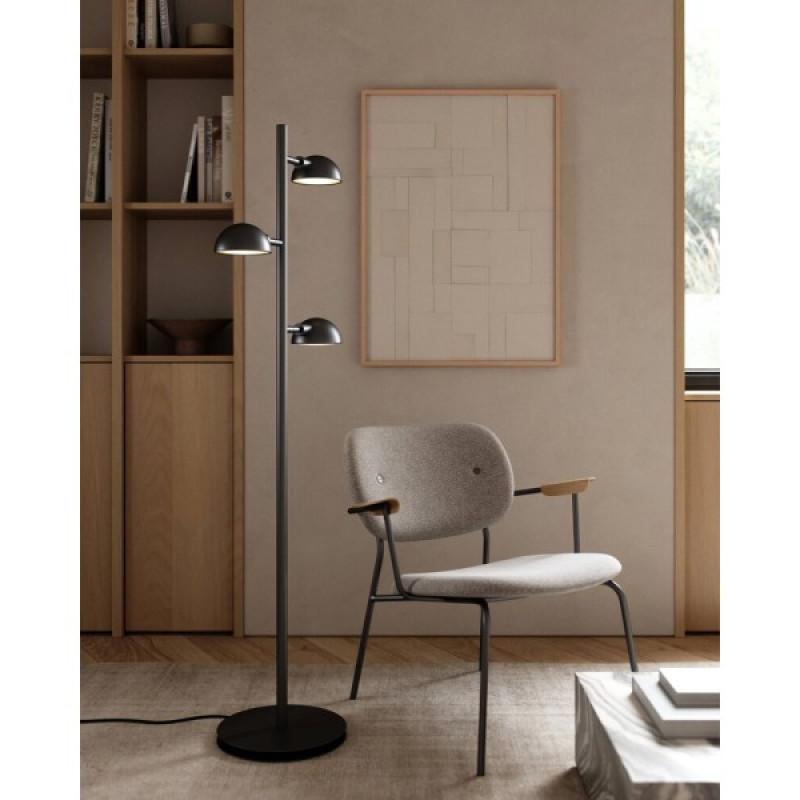 Торшер Nordlux 2220194003 Nomi E14 3x8W IP20 черный