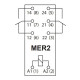 Миниатюрное электромеханическое реле ETI 002473033 MER2-024 AC 2p