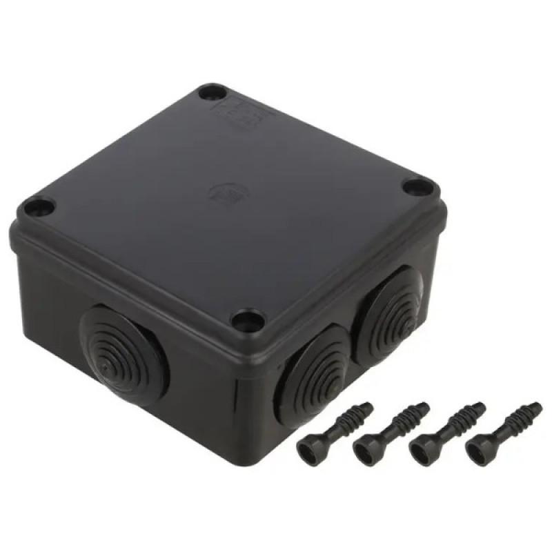 Розподільна коробка SEZ S-BOX106С 100x100x50 на 6 сальників IP55