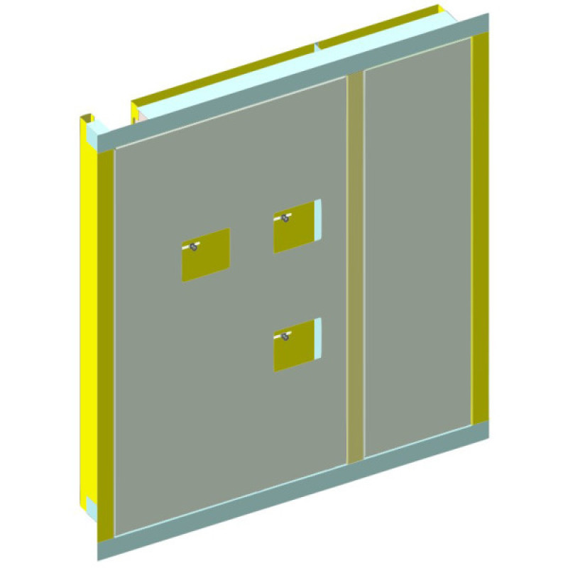 Экран монтажного бокса Билмакс Б00012483 BW 3.5 BOX Wall