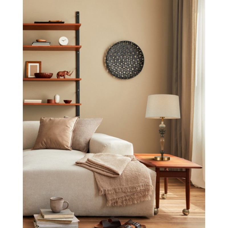 Настольная лампа Italux TB-84678-AB Moren E27 1x60W IP20 бежевая