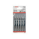 Лобзиковые пилки Bosch T111С (5шт)