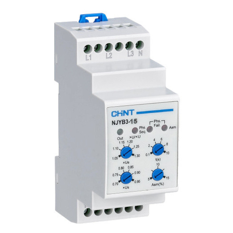 Реле напряжения Chint NJYB3-15 AC220V (697034)