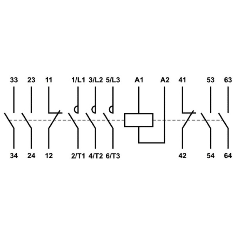 Контактор Promfactor FC-5/100А 4NO+2NC AC400В (FC50100400)