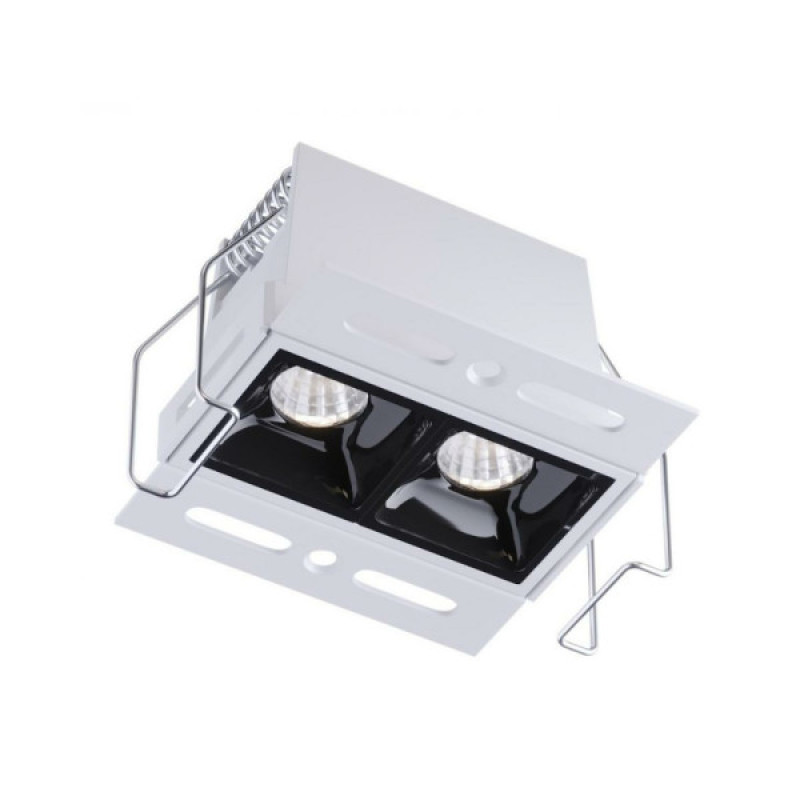 Точковий світильник Kloodi KD-024TR LED 2x4W 3000K 360Lm IP20 Wh