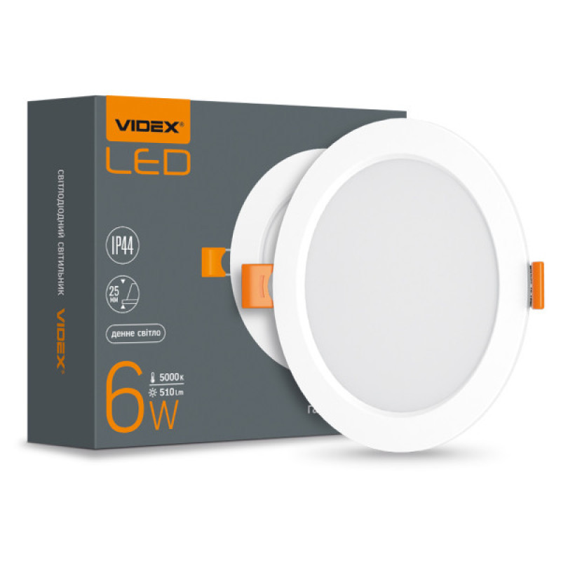 Світильник Videx Back 6Вт 5000K (VL-DLBR-065)
