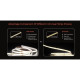 LED лента COLORS COB-24V-IP20 7.2W 605Lm 2700K 5м (DRF6-24V-8mm-SW)
