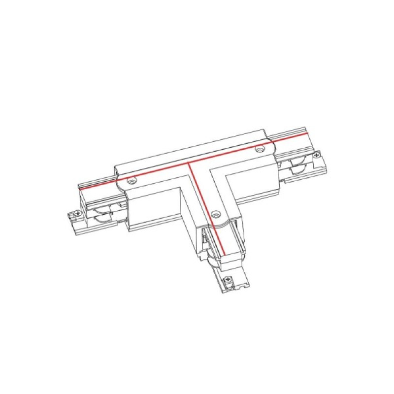 Соединитель Nowodvorski 8703 CTLS Power T Connector Right 2 T-R2 IP20 белый