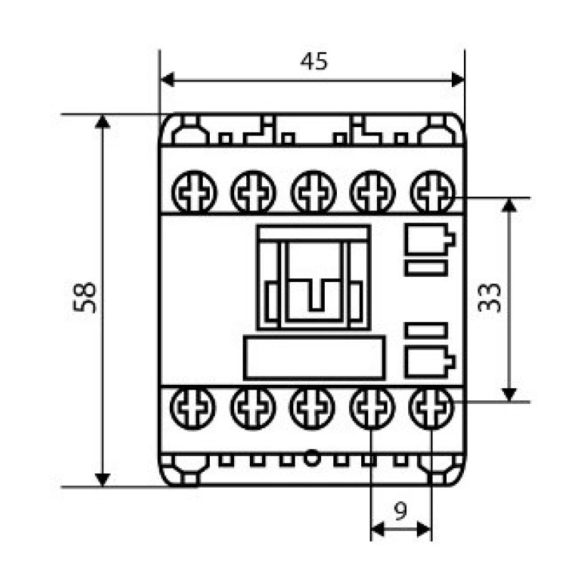 Мініконтактор Аско-Укрем ПМ 0-16-01 M7 220В LC1-K1601 (A0040010160)