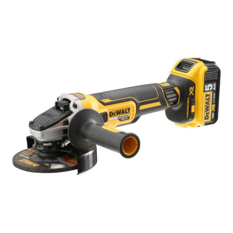 Аккумуляторная шлифмашина DeWALT DCG405P2 18В