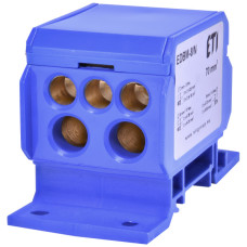 Розподільний блок ETI 001102426 EDBM-8/N (192А 1x4-70; 2x4-35; 3x2.5-25)