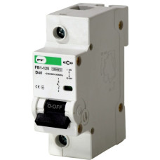 Автоматический выключатель Promfactor ECO FB1-125 1P D 40A 10кА (FB1D10040)