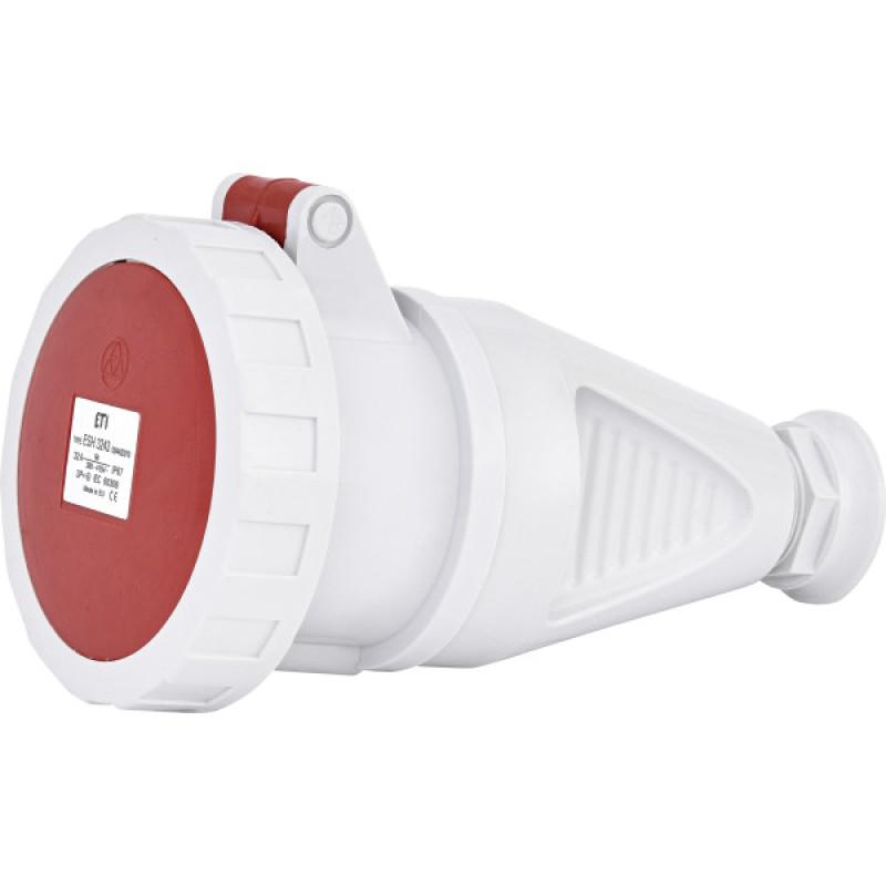 Кабельный силовой разъем ETI 004482010 ESH-3243 IP67 (32A 400V 3P+PE)