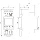 Температурне реле Promfactor FRT12 24-240В AC/DC
