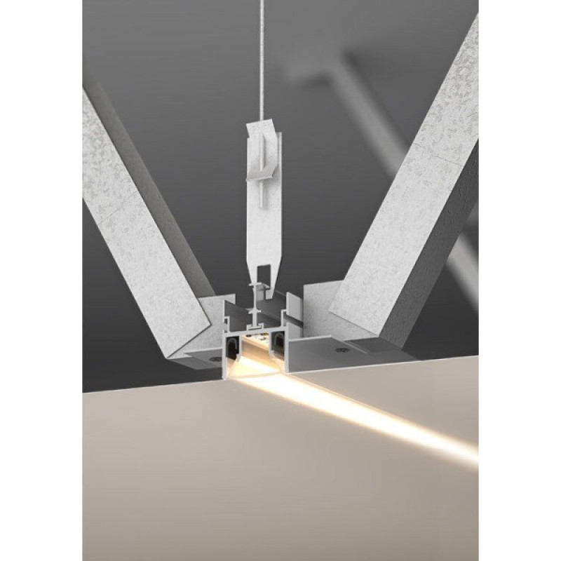 LED-профиль KLUS для натяжных потолков FOLED, 3 метр (KLUS_A08332V1N_3)
