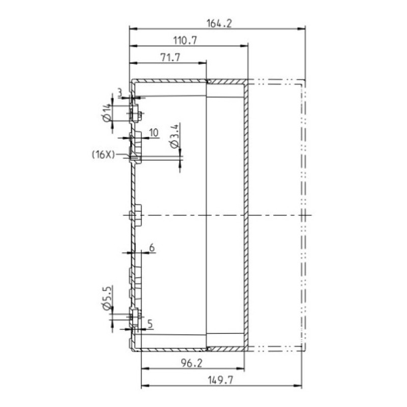 Коробка соединительная Spelsberg PS 3625-16-to (sp11151201) IP66 с гладкими стенками