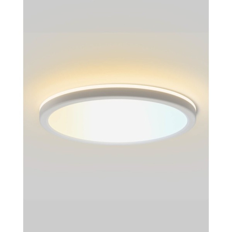 Потолочный светильник Italux PLF-63452-300R-28W-WH Corte LED 1x28W 2800K/4000K/6000K 3000Lm IP20 белый