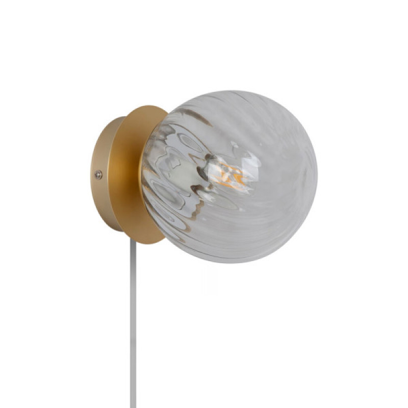 Бра, настінний світильник Nordlux 2312111035 Chisell E14 1x25W IP20 латунний
