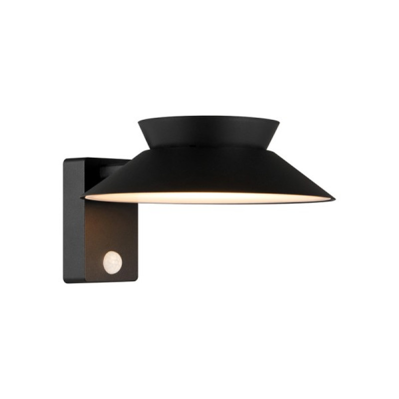 Вуличний світильник на сонячній батареї Nordlux 2418071003 Justina LED 1x5W 3000K 400Lm IP44 чорний