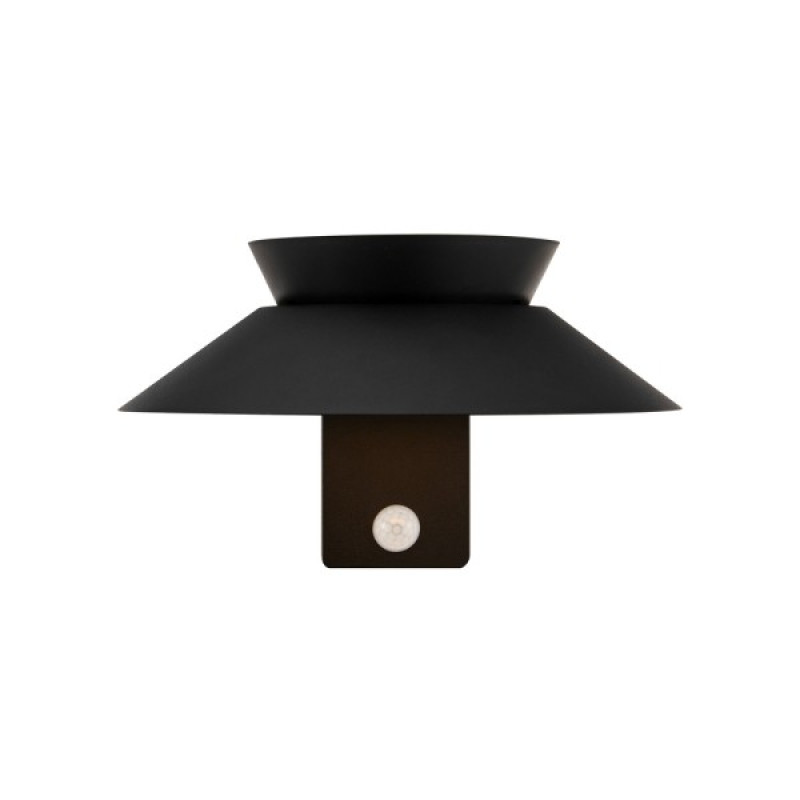 Вуличний світильник на сонячній батареї Nordlux 2418071003 Justina LED 1x5W 3000K 400Lm IP44 чорний