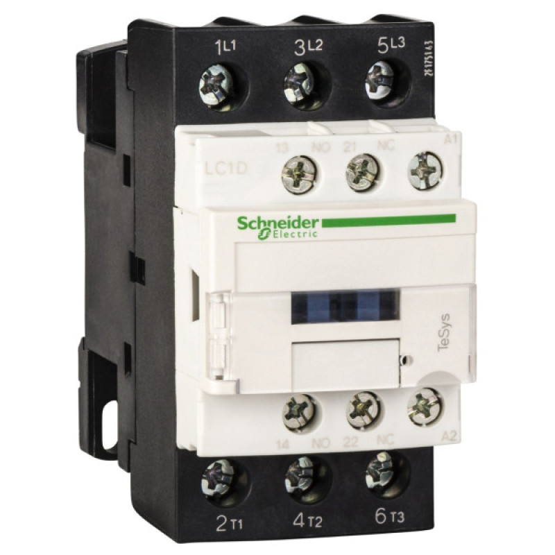 Контактор Schneider Electric TeSys 3Р, 25A, НВ+НЗ