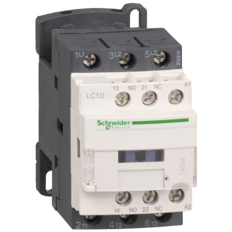Контактор Schneider Electric TeSys 3Р, 25A, НВ+НЗ