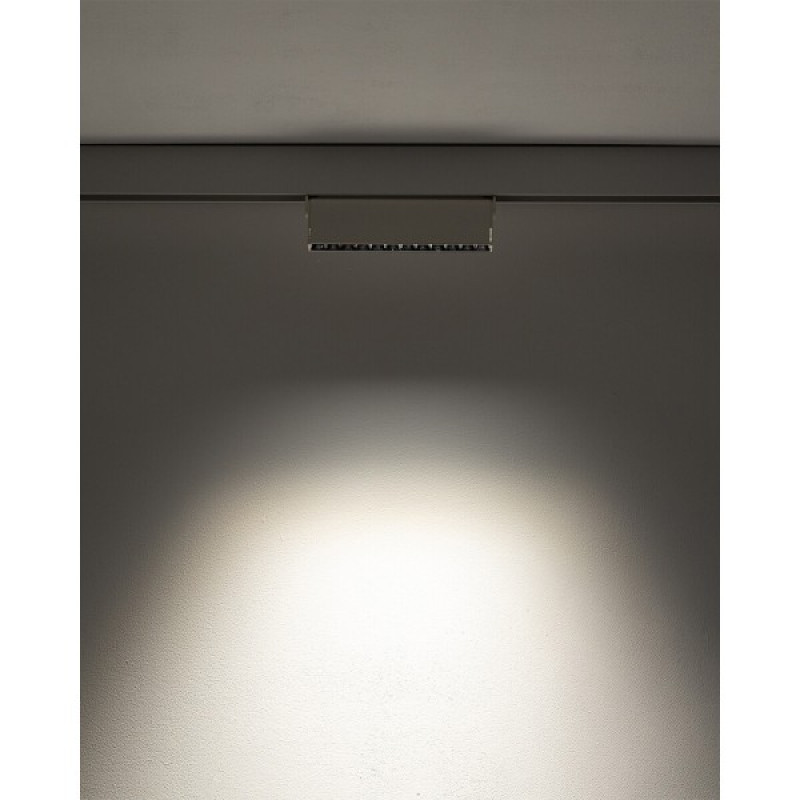 Магнитный трековый светильник Nowodvorski 11634 LVM Focus Out LED 1x9W 3000K 800Lm IP20 белый