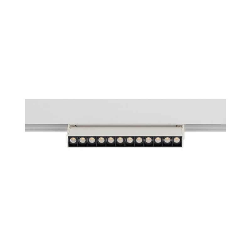 Магнитный трековый светильник Nowodvorski 11634 LVM Focus Out LED 1x9W 3000K 800Lm IP20 белый