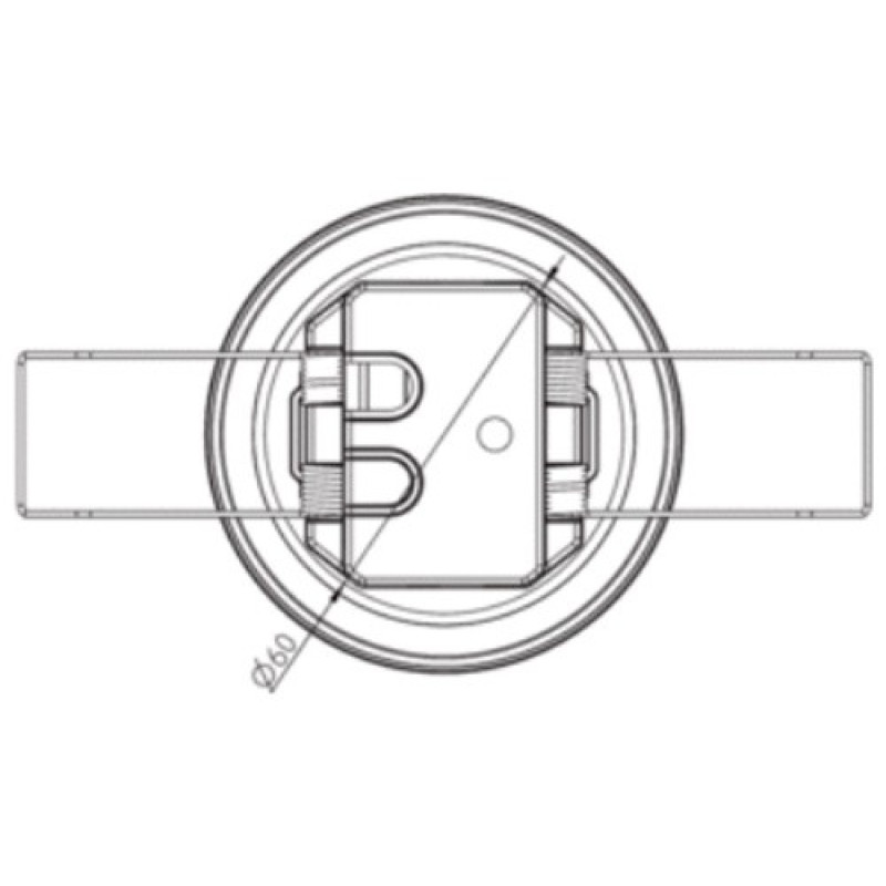 Датчик движения Theben theMova S360-100 DE WH