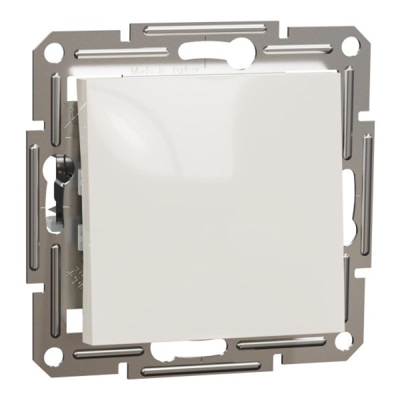Прохідний перемикач Schneider Electric Asfora без рамки кремовий (EPH0470123)