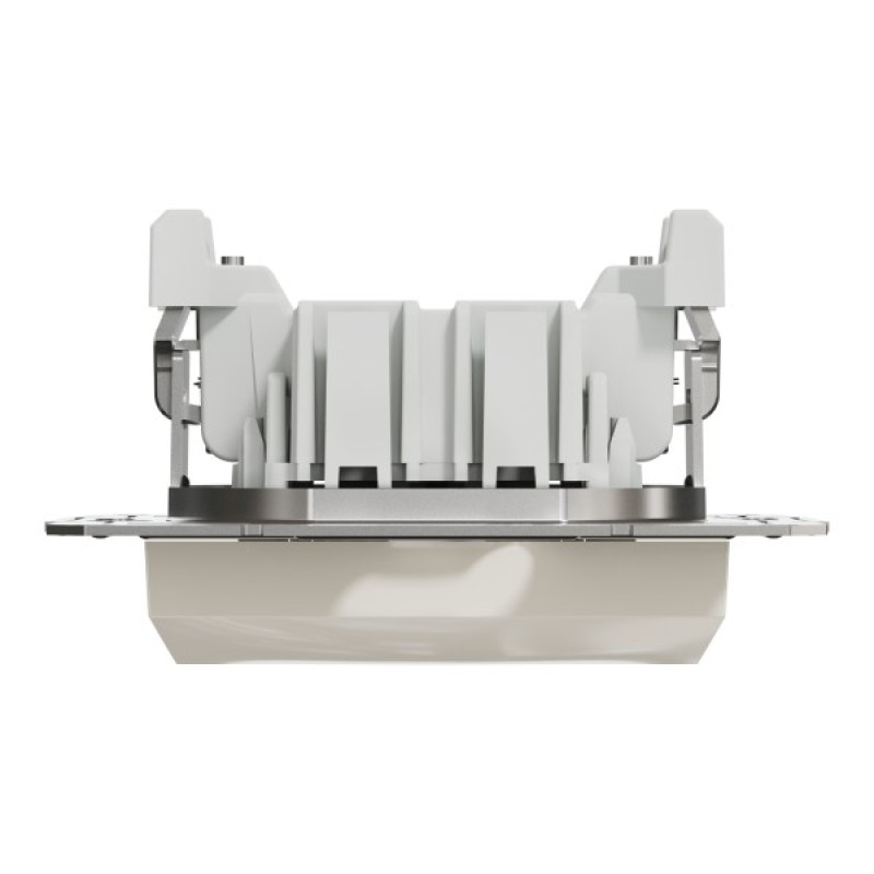 Прохідний перемикач Schneider Electric Asfora без рамки кремовий (EPH0470123)