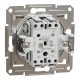 Прохідний перемикач Schneider Electric Asfora без рамки кремовий (EPH0470123)